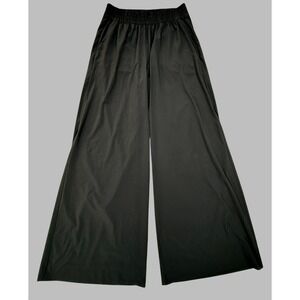 Vuori Wide Leg Lounge Pants — Black